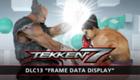 TEKKEN 7 - DLC13: Frame Data Display