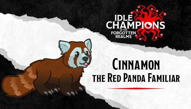 Idle Champions - Cinnamon the Red Panda Familiar Pack