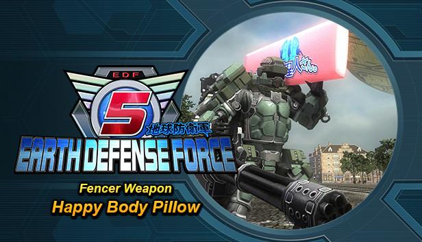 EARTH DEFENSE FORCE 5 - Fencer Weapon Happy Body Pillow