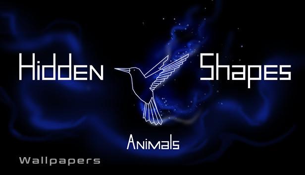 Hidden Shapes Animals - Wallpapers