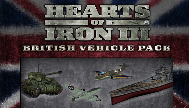 Hearts of Iron III: British Vehicle Spritepack