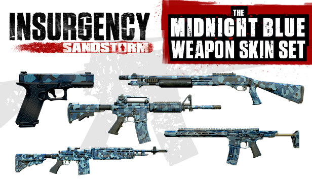 Insurgency: Sandstorm - Midnight Blue Weapon Skin Set