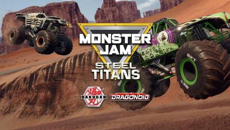 Monster Jam Steel Titans - Bakugan Dragonoid Truck
