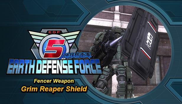 EARTH DEFENSE FORCE 5 - Fencer Weapon Grim Reaper Shield
