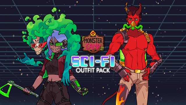 Monster Camp Outfit Pack - Sci-Fi