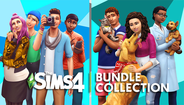 The Sims 4 Deluxe + Cats & Dogs Bundle