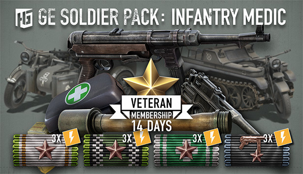 Heroes & Generals - GE Soldier Pack: Infantry Medic
