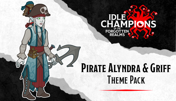 Idle Champions - Pirate Alyndra & Griff Theme Pack