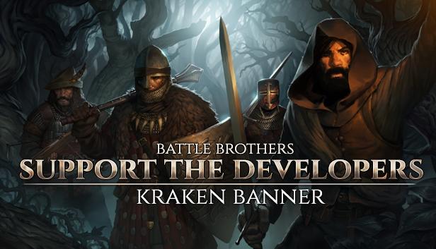 Battle Brothers - Support the Developers & Kraken Banner