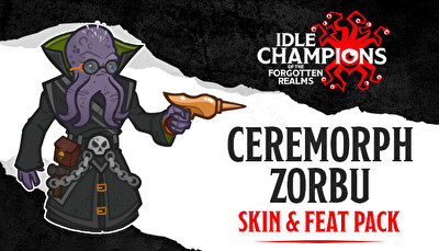 Idle Champions - Gnome Ceremorph Zorbu Skin & Feat Pack