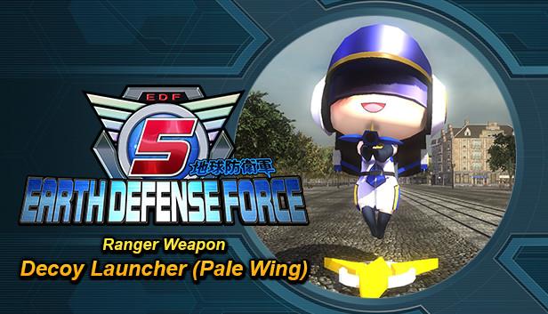 EARTH DEFENSE FORCE 5 - Ranger Weapon Decoy Launcher (Pale Wing)