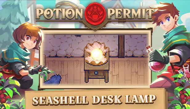 Potion Permit - Seashell Lighting - Desk Lamp