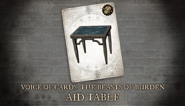 Voice of Cards: The Beasts of Burden Aid Table