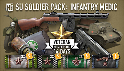 Heroes & Generals - SU Soldier Pack: Infantry Medic