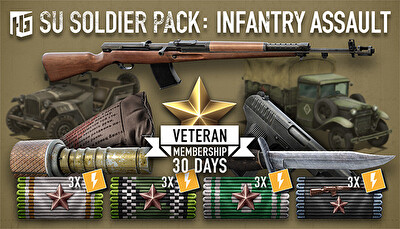 Heroes & Generals - SU Soldier Pack: Infantry Assault