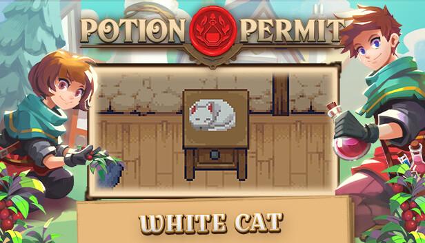 Potion Permit - White Cat